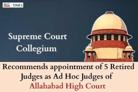 Appointment of judges