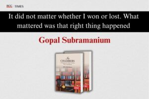 Gopal Subramaniam in EBC Book Release