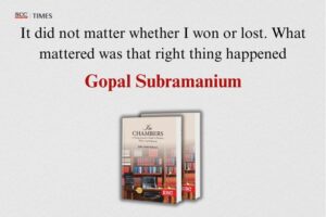Gopal Subramaniam in EBC Book Release
