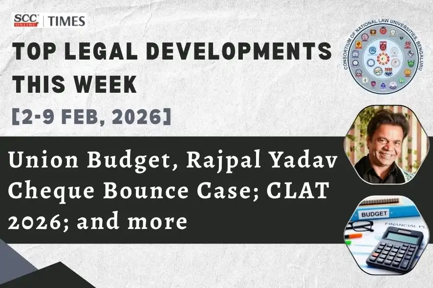 Legal Developments This Week