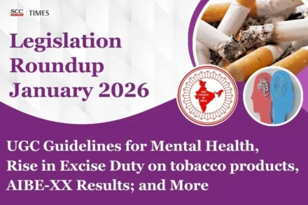 Legislation Roundup January 2026