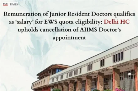 Remuneration to junior resident doctor counts as salary