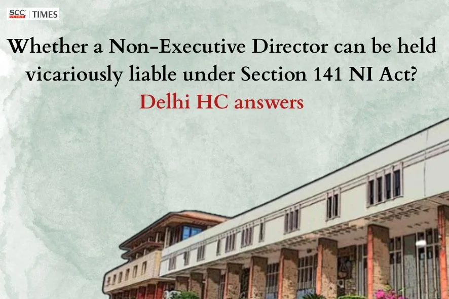 Section 141 NI Act