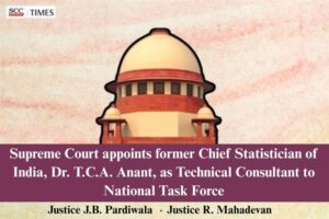Supreme Court appoints Technical Consultant