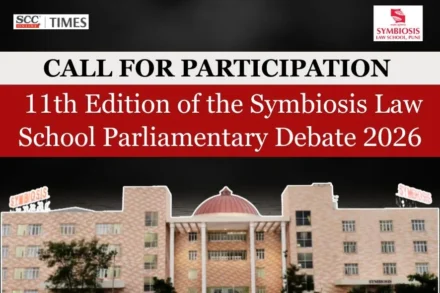Symbiosis Law School Parliamentary Debate 2026
