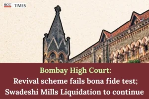 Swadeshi Mills liquidation