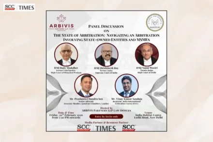 Arbitration State Owned Entities MSMEs Panel