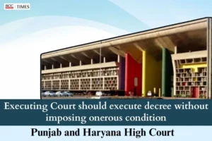execute decree without imposing conditions