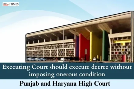 execute decree without imposing conditions