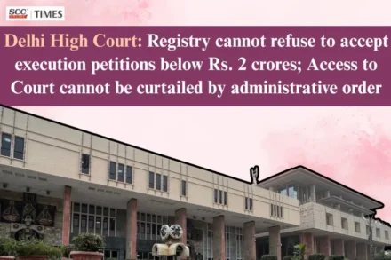 execution petitions jurisdiction