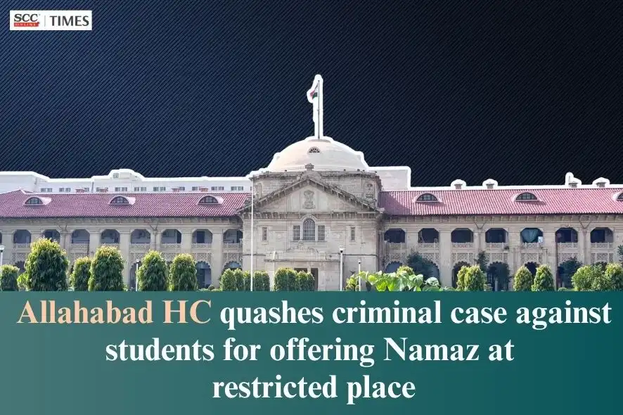 offering Namaz at restricted place