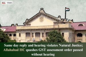 order passed without hearing