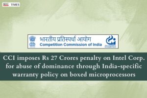 penalty on Intel Corp. for abuse of dominance