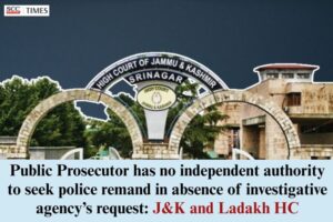 public prosecutor cannot seek police remand