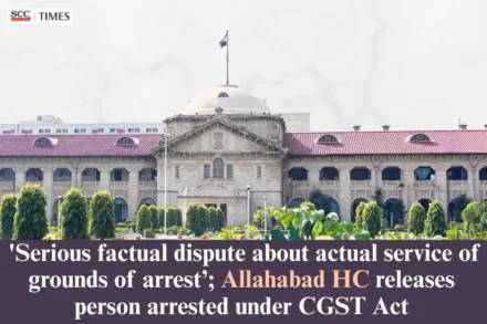 service of grounds of arrest