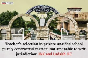 writ maintainability against private unaided school