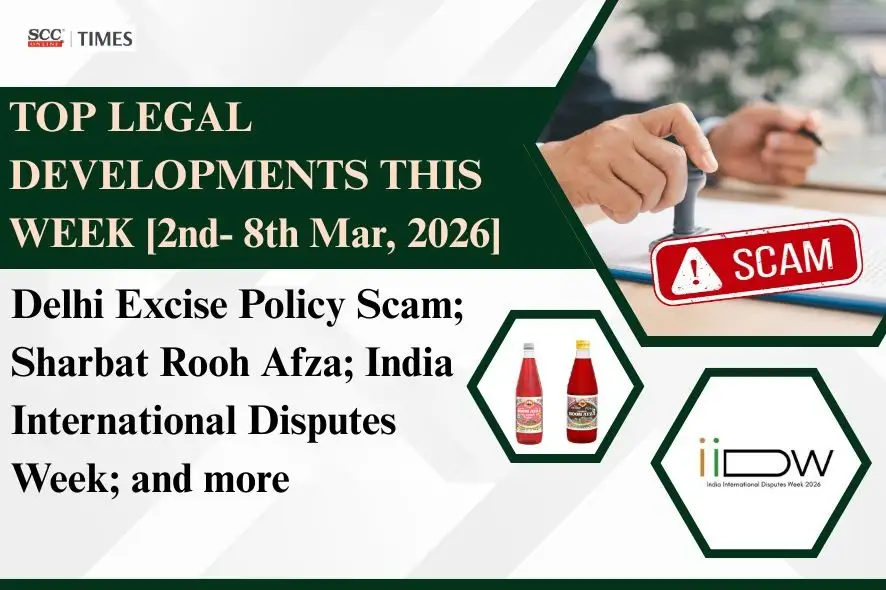Legal Developments This Week