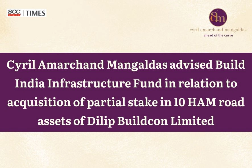 Build India Infrastructure Fund Dilip Buildcon HAM Assets