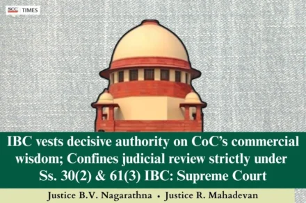 CoC commercial wisdom