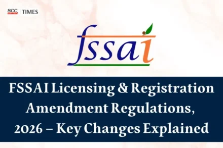 FSSAI Licensing and Registration Amendment Regulations 2026