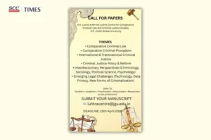 JGU Comparative Criminal Law Journal Call for Papers