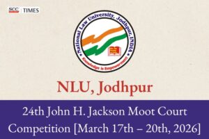 John H Jackson Moot Court Competition 2026