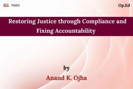 Judicial Compliance and Accountability India