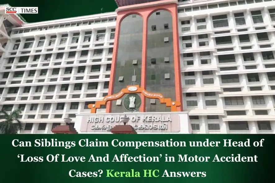 Loss of love and affection compensation siblings