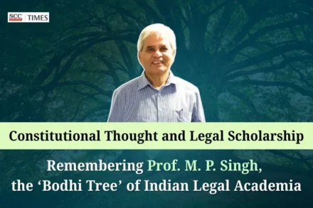 Prof M P Singh
