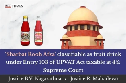 Sharbat Rooh Afza fruit drink