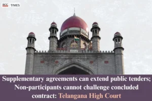 Supplementary agreements can extend public tenders