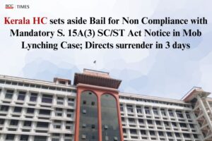 bail without S. 15-A(3) SCST Act notice