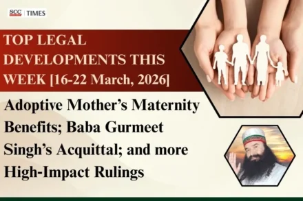 Legal Developments This Week