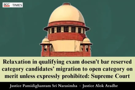 migration to open category on merit