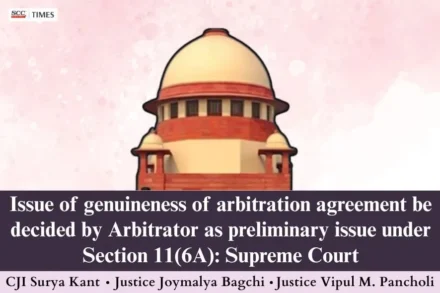 genuineness of arbitration agreement