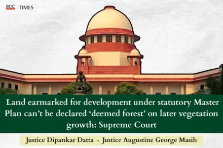 land's status under Master Plan