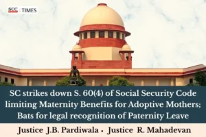 maternity benefits for adoptive mothers