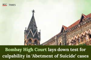 Abetment of Suicide