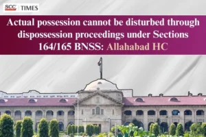 Actual possession