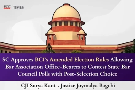 BCI's Amended Election Rules