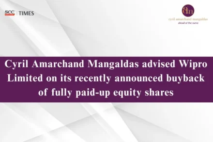 CAM Advises Wipro Buyback Deal