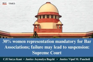 Bar Associations 30% Women's Representation Rule