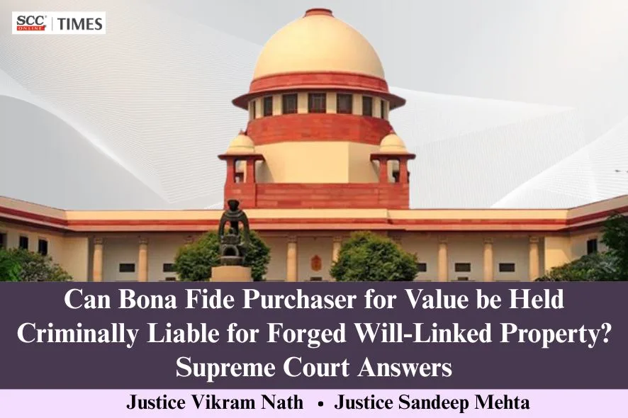 Bona Fide Purchaser criminal liability