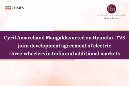 CAM Advises Hyundai TVS Deal