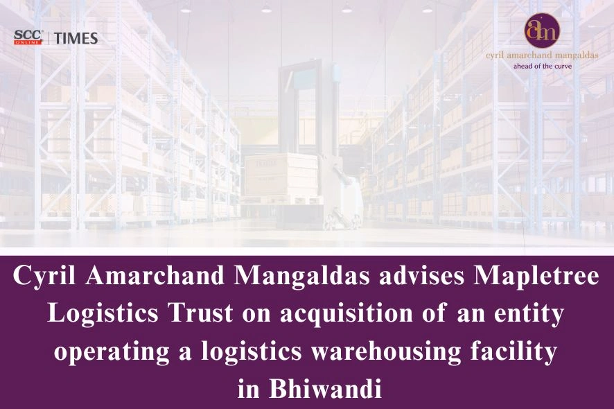 CAM Advises Mapletree Logistics Deal