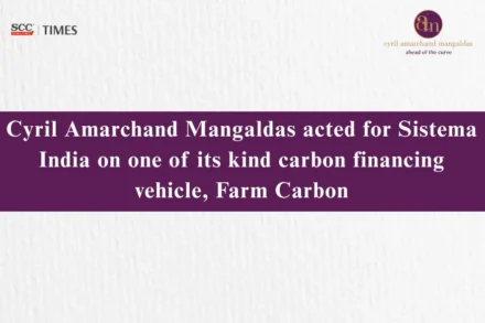 CAM Advises Sistema India Carbon Deal