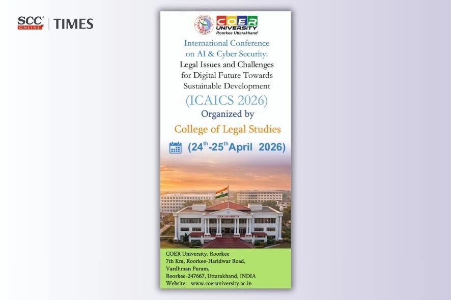 COER University ICAICS 2026 AI cyber security conference