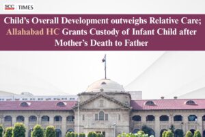Custody of infant child after mother's death