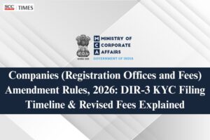 DIR-3 KYC fee amendment rules 2026