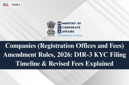 DIR-3 KYC fee amendment rules 2026